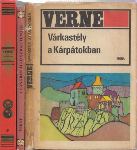 3 db Verne regny: Vrkastly a Krptokban + A lngban ll szigettenger + Haza, Franciaorszgba, Gil Braltar