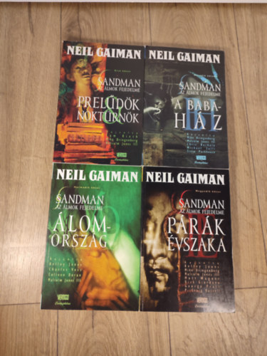 Sandman: Az lmok fejedelme 1-4. (Preldk s noktrnk, A babahz, lomorszg, Prk vszaka)
