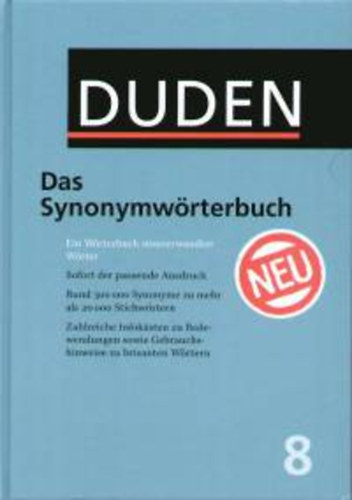 Duden - Das Synonymw�rterbuch