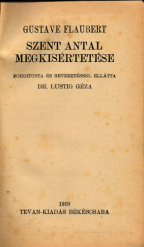 Szent Antal megksrtse