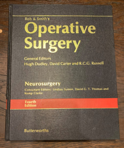 Operative Surgery - Neurosurgery - Fourth Edition