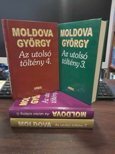 4 db-os Moldova Gyrgy KNYVMENT AJNLAT: Az utols tltny 3., 4., 5., 7.