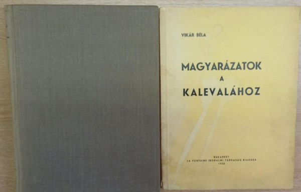 Kalevala (szmozott) + Magyarzatok a Kalevalhoz