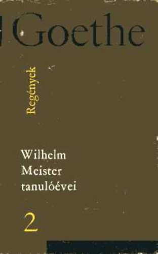 Wilhelm Meister tanulvei