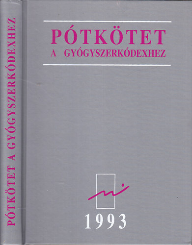 P�tk�tet a Gy�gyszerk�dexhez '93