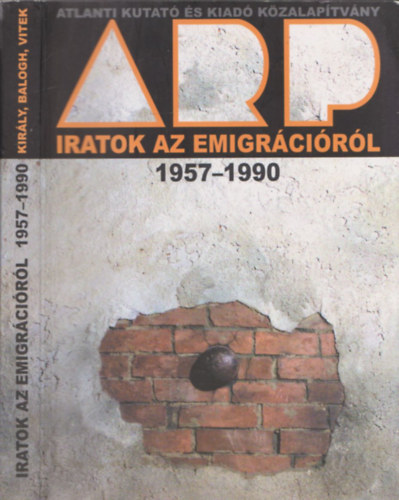 Iratok az emigrcirl 1957-1990