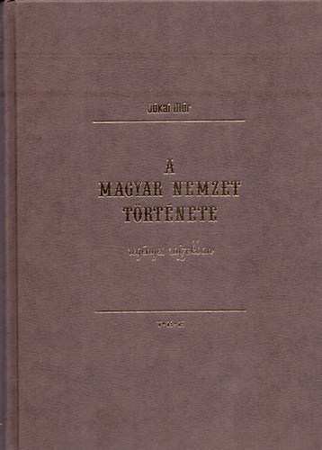 A magyar nemzet t�rt�nete reg�nyes rajzokban (K�pekkel)  - M�ret:	30 cm x 21 cm