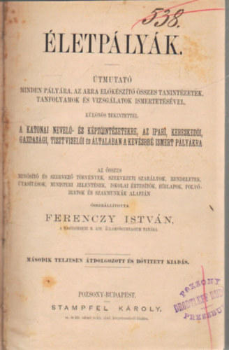 Ferenczy Istvn - letplyk