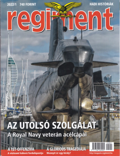 4 db Regiment magazin szrvny lapszm: 2022/1, 2, 4, 5