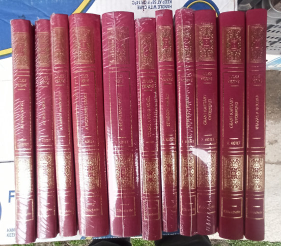 Jules Verne csodálatos kalandjai sorozat 1-11 kötet (Hachette kiadó)