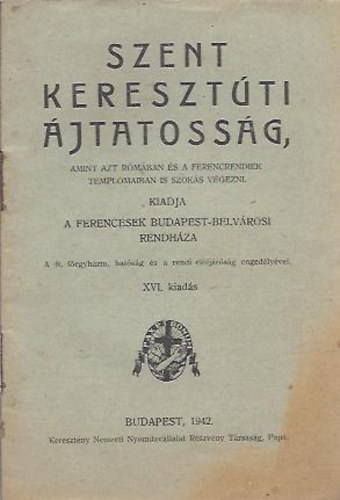 Szent Keresztti jtatossg