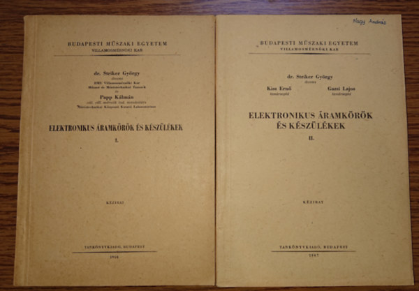 Elektromos ramkrk s kszlkek  I-II.