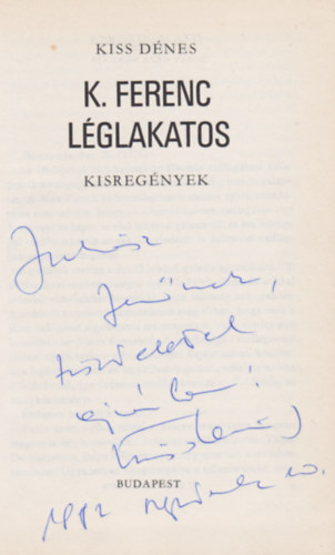 K. Ferenc lglakatos
