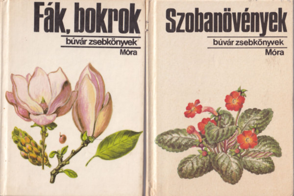 5 db B�v�r zsebk�nyv: F�k, bokrok, Szoban�v�nyek, Havasi vir�gok, Vadvir�gok 1-2.