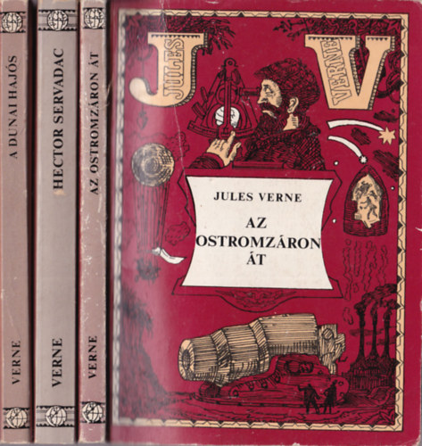 3 db Jules Verne: Hector Servadac, Az ostromzron t, A dunai hajs