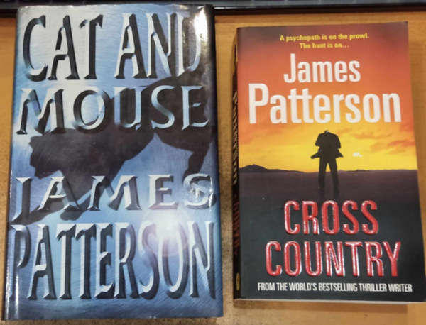 James Patterson - 2 db James Patterson: Cat and Mouse + Cross Country