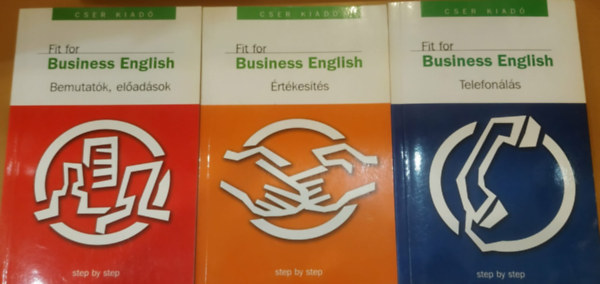 Gulázsi Aurélia Robert Tilley - 3 db Fit for Business English: Bemutatók, előadások + Értékesítés + Telefonálás