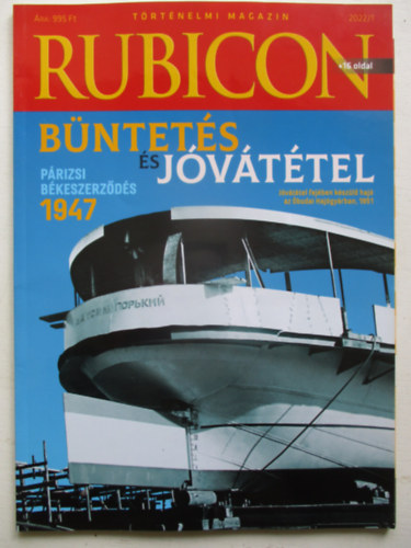 Rubicon trtnelmi magazin 2022/1. szm