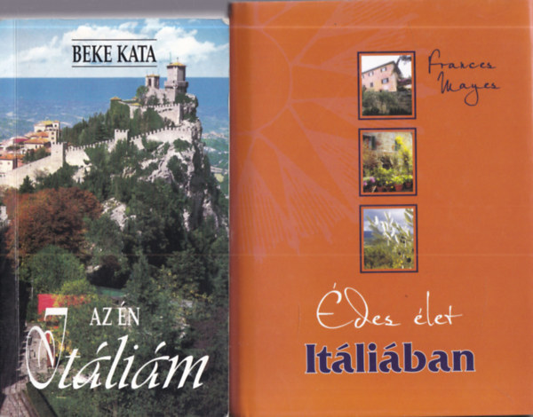 2 db. �tle�r�s (Az �n It�li�m + �des �let It�li�ban)