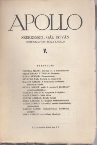 Apollo V. (id�szaki foly�irat)