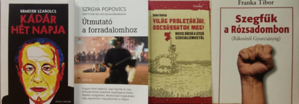 Szrgya Popovics, Franka Tibor, Dalos György Benedek Szabolcs - Politikai könyvcsomag