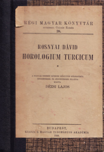 Horologium turcicum
