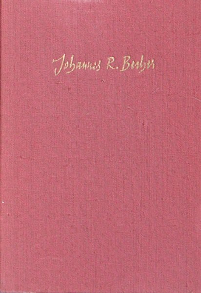 A modern n�met l�ra  /J.R.Becher/