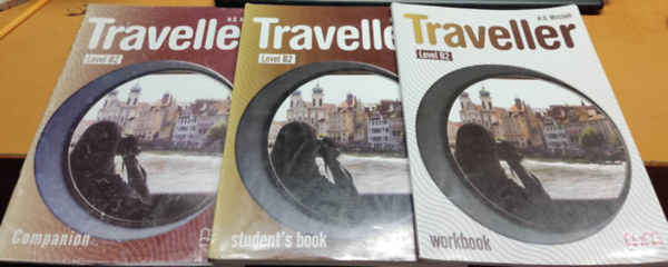 H. Q. Mitchell - 3 db Traveller Level B2: Companion + Student's Book + Workbook