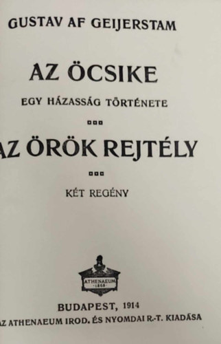 Az csike - Az rk rejtly