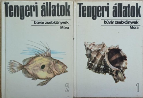 Tengeri �llatok 1-2. (b�v�r zsebk�nyvek)