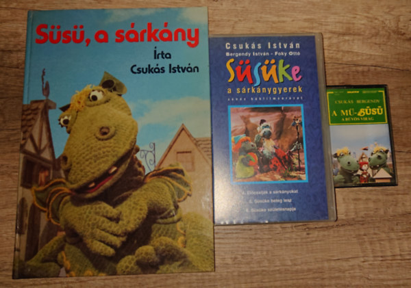 Bergendy Csuk�s Istv�n - A S�s� 1.kiad�sa + 2 aj�nd�k: S�s�ke VHS + magn�kazetta: A  m� S�s�