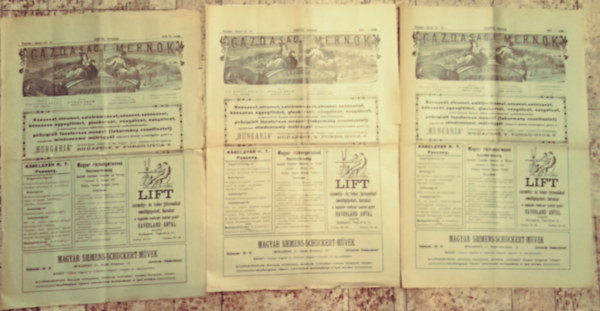 Gazdas�gi M�rn�k XXVIII. �vf. 36-44 (8db)