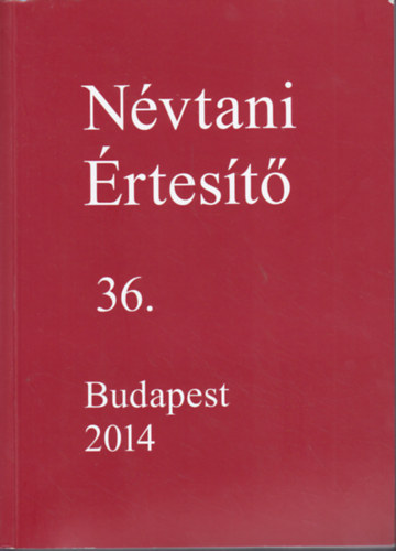 N�vtani �rtes�t� 36.