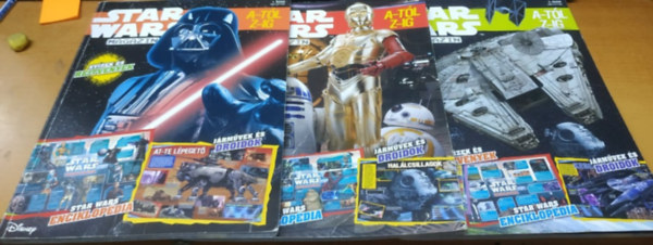 Star Wars Magazin A-tl Z-ig 1., 2., 3. szmok