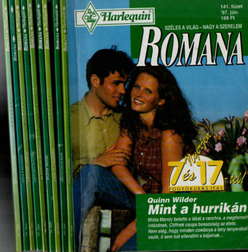 10 db Romana magazin: (141.-150. lapszmig, 1997/06-1997/10 10 db., lapszmonknt)