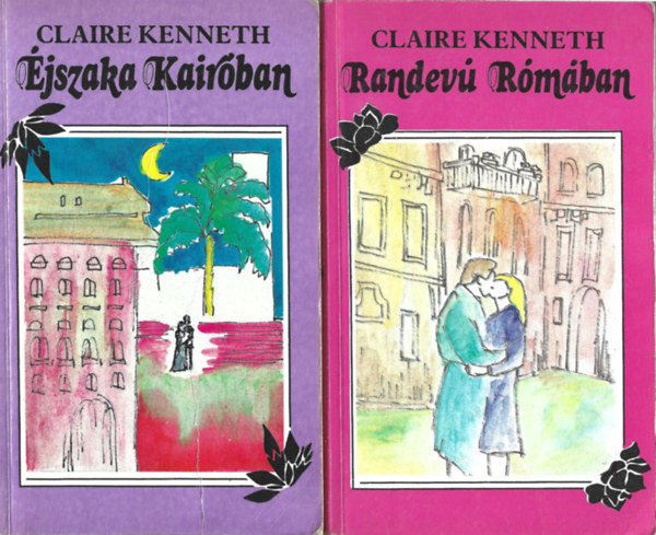 2 db k�nyv, �jszaka Kair�ban, Randev� R�m�ban