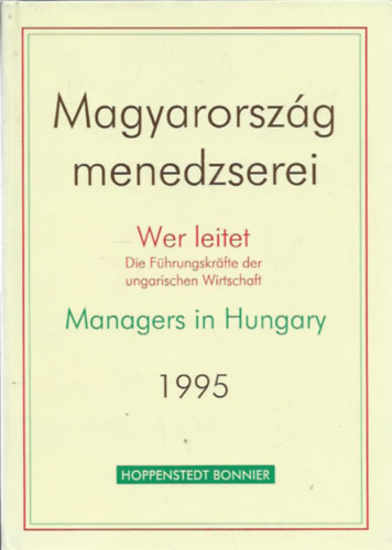 Magyarorszg menedzserei 1995