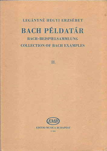 Bach p�ldat�r II. Id�zetek J.S. Bach kant�t�ib�l