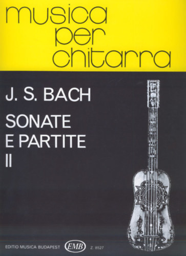 Johann Sebasian Bach - Sonate e Partite II. - Z8527