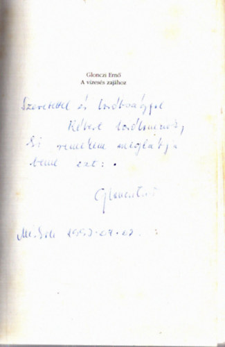 A v�zes�s zaj�hoz (dedik�lt)