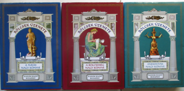 3 db B�lcsek �zenete: Anekdot�k Nagy K�nyve + A tud�s nagy k�nyve + A b�lcsess�g nagy k�nyve