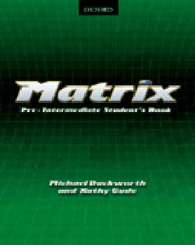 Matrix Pre-Intermediate SB  OX-4369668