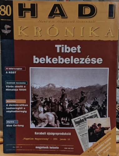 79 db Hadi krnika 1-80.-ig egyetlen szm hinyzik!!!