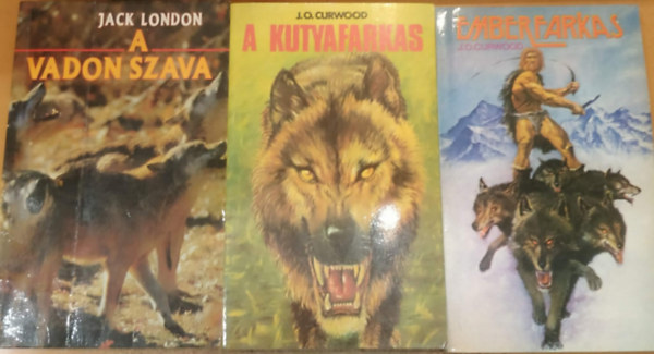 3 db A vadon szava + A kutyafarkas + Emberfarkas