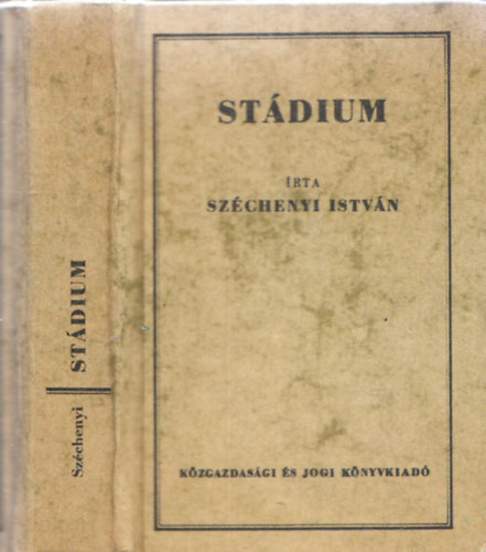 Sz�chenyi Istv�n - St�dium (minik�nyv)- sz�mozott