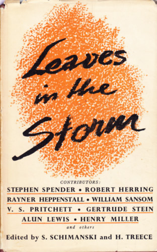 Leaves In The Storm - A Book Of Diaries