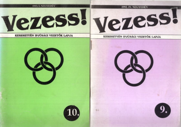 3 db Vezess! 1992.  9., 1993. 10.,  1993. 13. szmok