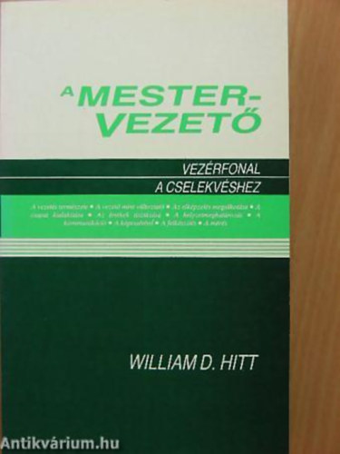 A mestervezet VEZRFONAL A CSELEKVSHEZ