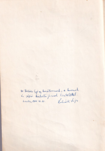 A szentesi k�pvisel�test�leti Szoci�ldemokrata Frakci� �s a mozgalom kapcsolata - K�l�nlenyomat - dedik�lt