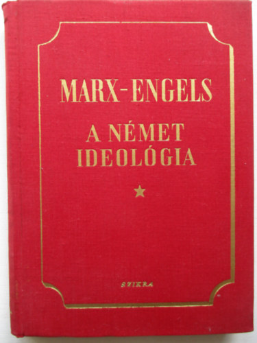 Marx-Engels - A nmet ideolgia